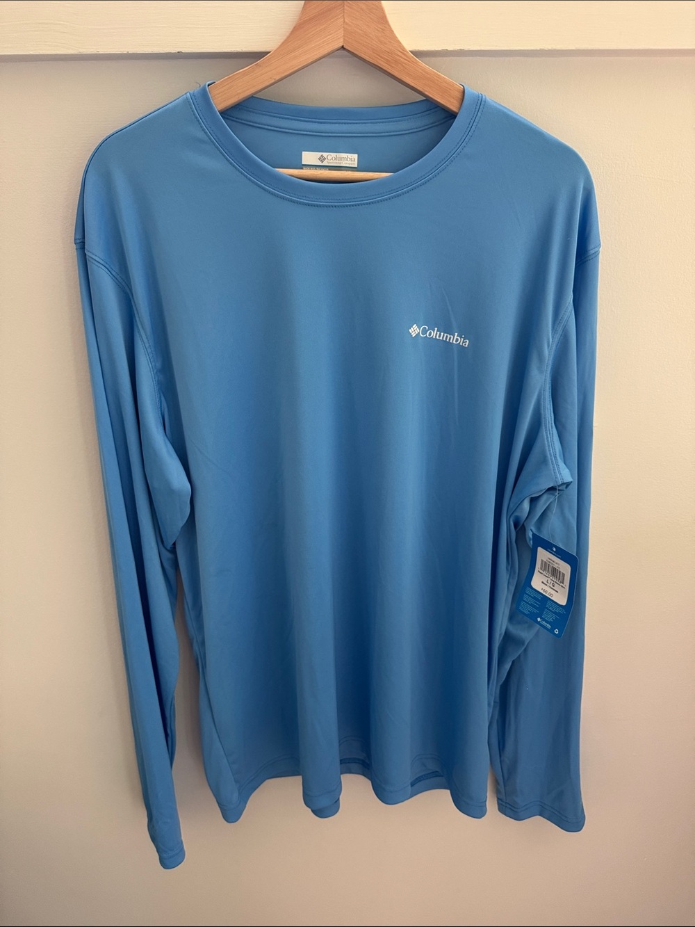 NWT Columbia Rapid Creek Omni-Shade UPF 50 Long Sleeve Shirt Men’s Size L
